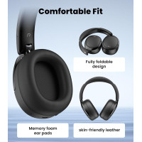 Бездротові та провідні повнорозмірні навушники Edifier W80, чорний (my-21059)