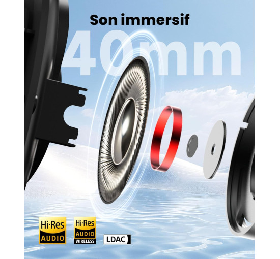 Бездротові та провідні повнорозмірні навушники Edifier W80, чорний (my-21059)