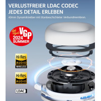 Бездротові повнорозмірні навушники Edifier W830NB з шумозаглушенням, чорний (my-21056)