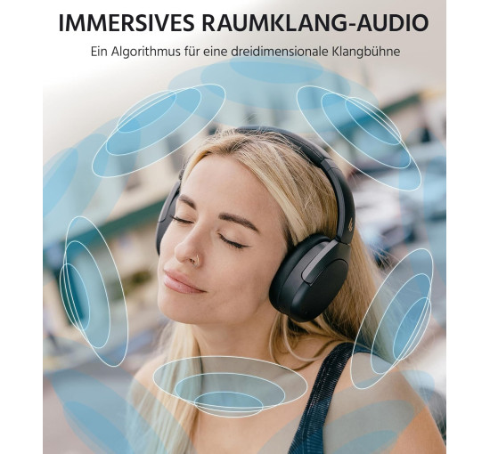 Бездротові повнорозмірні навушники Edifier W830NB з шумозаглушенням, чорний (my-21056)