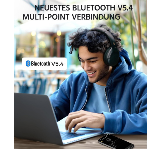 Бездротові повнорозмірні навушники Edifier W830NB з шумозаглушенням, чорний (my-21056)