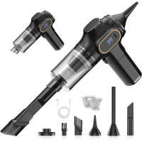 Бездротовий автомобільний пилосос Ginarelo XCQ-508, 15000 Па, чорний (my-21064)