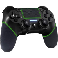 Бездротовий контролер Maegoo з функцією вібрації Dual Shock для P4, чорний (my-21038)