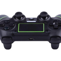 Бездротовий контролер Maegoo з функцією вібрації Dual Shock для P4, чорний (my-21038)