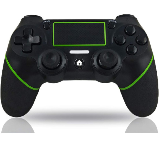 Бездротовий контролер Maegoo з функцією вібрації Dual Shock для P4, чорний (my-21038)