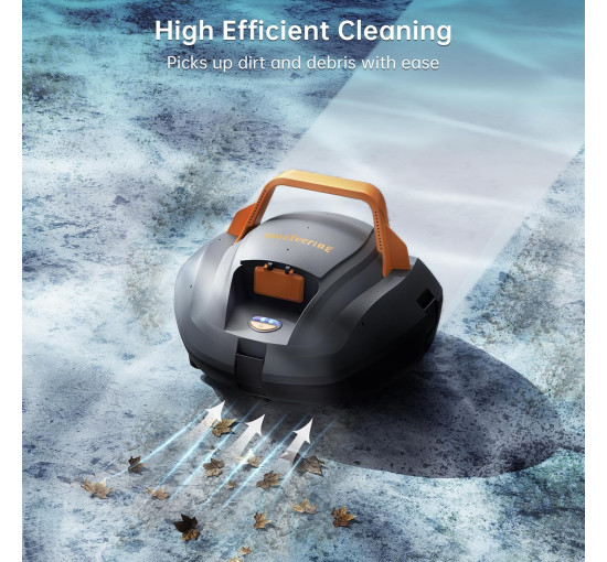 Бездротовий робот-пилосос CoastTeering Planet для басейну, сірий (my-21149)