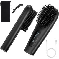 Бездротовий випрямляч для волосся CestMall з функцією іонізації, чорний (my-21040)