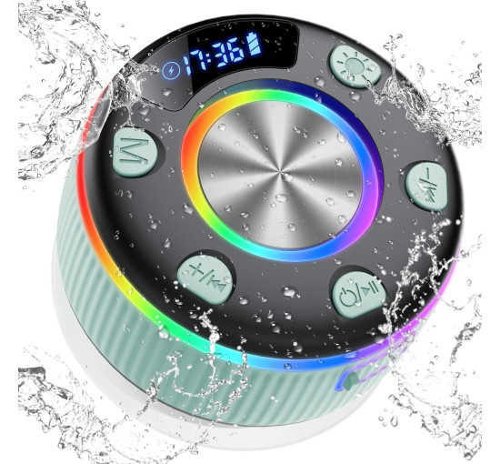 Bluetooth-колонка Xuevcn Q90 для душу, зелений (my-21037)