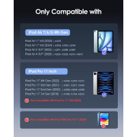 Чохол-клавіатура для iPad Air 11 дюймів, чорний (my-21085)