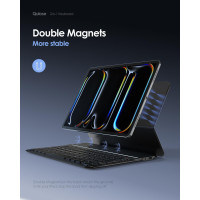 Чохол-клавіатура для iPad Air 11 дюймів, чорний (my-21085)