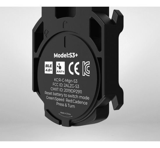 Датчик швидкості або каденсу Magene S3 Bluetooth ANT, чорний (my-21165)