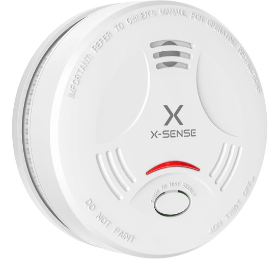 Детектор диму X-Sense SD11 для дому, білий (my-21011)