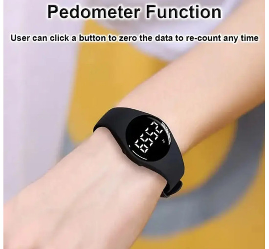 Фітнес годинник HUYVMAY без програми та Bluetooth, чорний (my-21161)