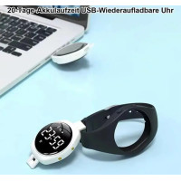 Фітнес годинник HUYVMAY без програми та Bluetooth, чорний (my-21161)