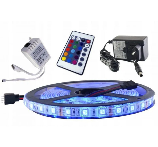 Гнучка світлодіодна стрічка SMART BT APP RGB 5050 15м (my-21123)