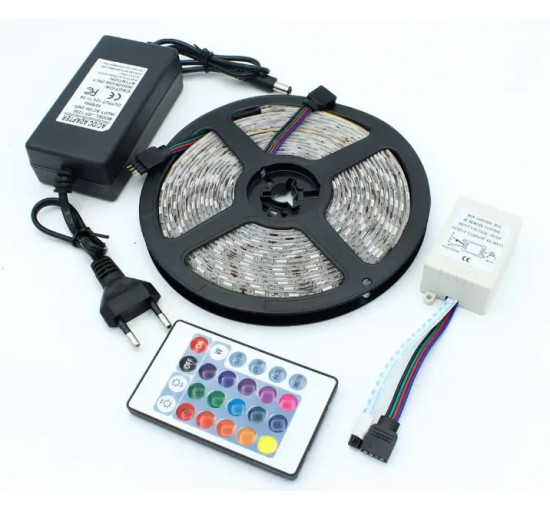 Гнучка світлодіодна стрічка SMART BT APP RGB 5050 15м (my-21123)
