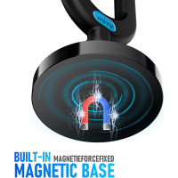 Комнатная телевизионная антенна Diswoe SY-160T-U для Smart TV с усилителем сигнала, черный (my-21102)