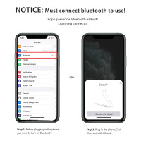 Комплект из 2 проводных наушников-вкладышей Eashion 2D-LT-W2 со встроенным микрофоном, белый (my-21147)