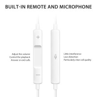 Комплект з 2 провідних навушників-вкладишів Eashion 2D-LT-W2 з вбудованим мікрофоном, білий (my-21147) Комплект з 2 провідних навушників-вкладишів Eashion 2D-LT-W2 з вбудованим мікрофоном, білий (my-21147)