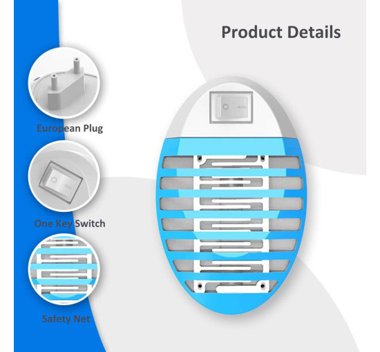 Комплект из 4 ламп от комаров Queath (my-21216)