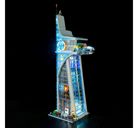 Комплект світлодіодного освітлення BRIKSMAX для вежі Месників Lego-76269 (my-21141)