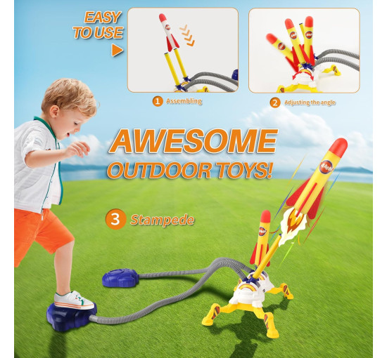 Космічна ракетна установка TODARRUN, 6 ракет та регульована катапульта (my-21008)