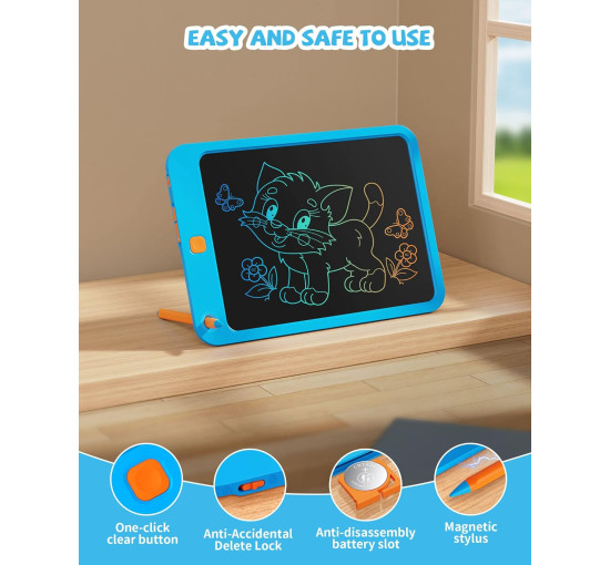 Красочный планшет Kikapabi LCD10 для рисования, 10-дюймв, синий (my-21117)