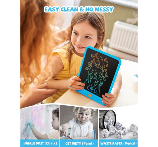 Красочный планшет Kikapabi LCD10 для рисования, 10-дюймв, синий (my-21117)