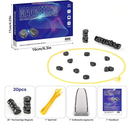 Магнітна гра HOKYYCC XQCT-1, чорний (my-21041)