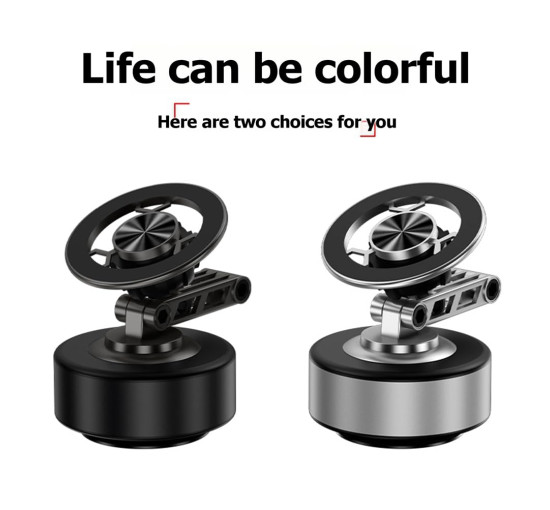 Магнітне кріплення Cenei X91 з вакуумною присоскою для смартфона, чорний (my-21046)