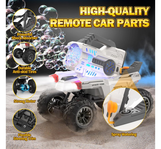 Машинка з дистанційним керуванням Somastung 2212 та гарматою для мильних бульбашок (my-21003)