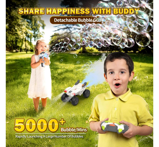 Машинка з дистанційним керуванням Somastung 2212 та гарматою для мильних бульбашок (my-21003)