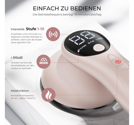 Масажер Depsoul RJJ01 для рук із 4 масажними головками (my-21051)