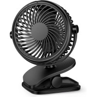 Мини-вентилятор Benpen JD-199, аккумулятор 2200 мАч, черный (my-21207)