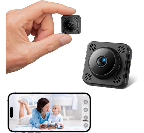 Мініатюрна камера Bionadro LN-2M з магнітним кріпленням, чорна (my-21142)