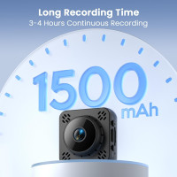 Миниатюрная камера Bionadro LN-2M с магнитным креплением, черная (my-21142)