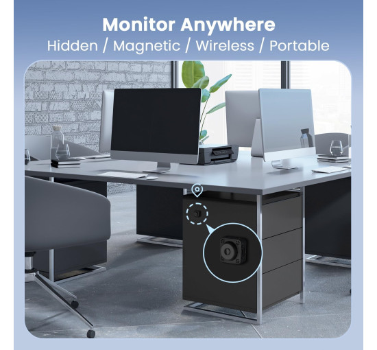 Мініатюрна камера Bionadro LN-2M з магнітним кріпленням, чорна (my-21142)