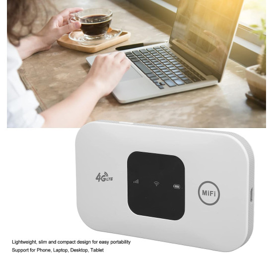 Мобильная точка доступа Jectse, маршрутизатор 4G LTE, белый (my-21164)