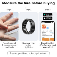 Модные спортивные умные кольца Mingwear US9, черный (my-21135)