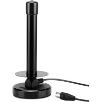 Потужна кімнатна телевізійна антена August DTA250, чорна (my-21047)