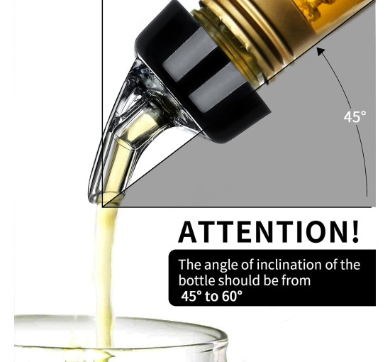 Набір барменський диспенсер для алкоголю із 6 шт. SuproBarware PR16 (my-21150)