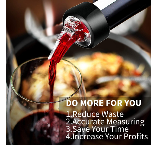 Набір барменський диспенсер для алкоголю із 6 шт. SuproBarware PR16 (my-21150)