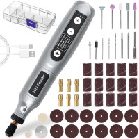 Набор беспроводных мини-вращающихся инструментов AOZOY HJ202, серый (my-21111)