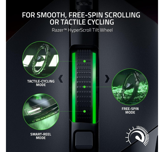 Настраиваемая эргономичная игровая мышь Razer Basilisk V3, черный (my-21134)