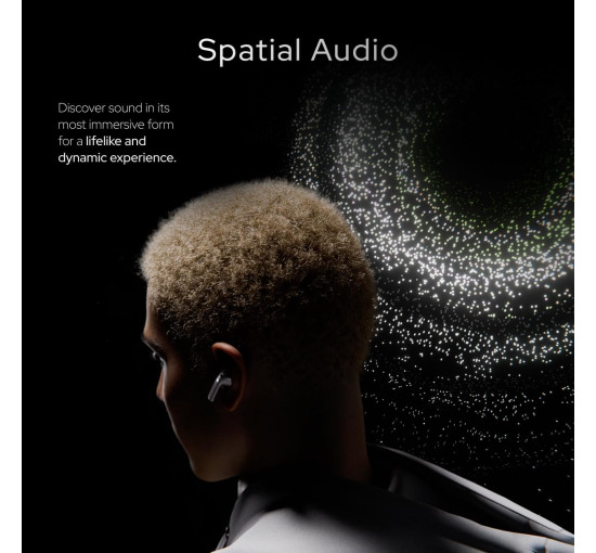 Наушники Noise адаптивное шумоподавление до 49 дБ, титан (my-21101)