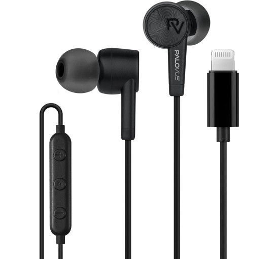 Навушники PALOVUE сумісні з iPhone, чорний (my-21107)