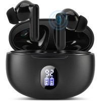 Наушники-переводчики Exsulity Y113S с искусственным интеллектом, поддерживают 144 языка, черный (my-21103)