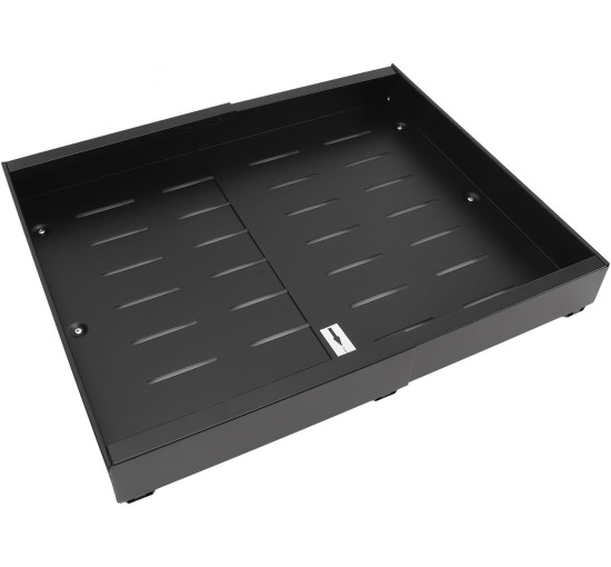 Органайзер для висувної шафи Hztyyier з розсувними дверцятами, чорний (my-21053)