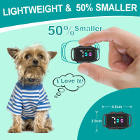 Нашийник проти гавкання RICIVI YJ318 для маленьких собак, без електрошоку, темно-чорний (my-21157)