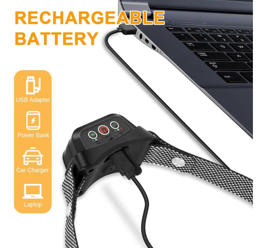 Ошейник с распылителем для собак UCATQ с 3 уровнями чувствительности (my-21166)